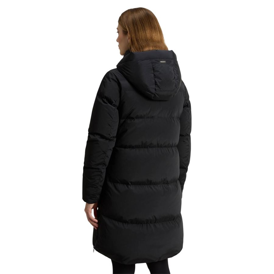 Kelly piumino lungo da donna con cappuccio rimovibile Woolrich | CFWWOU2088100